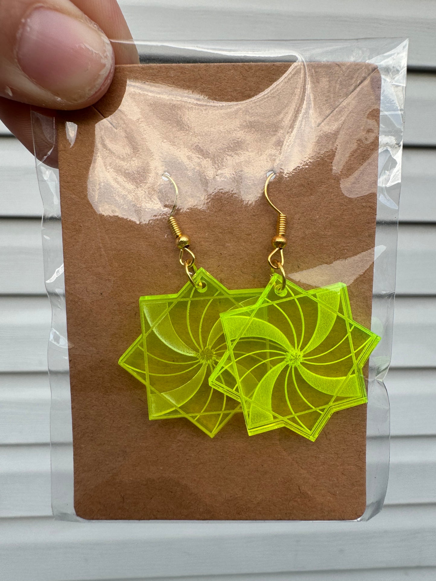 Kandi Cut x Healing Creations Laser Cut Earrings
