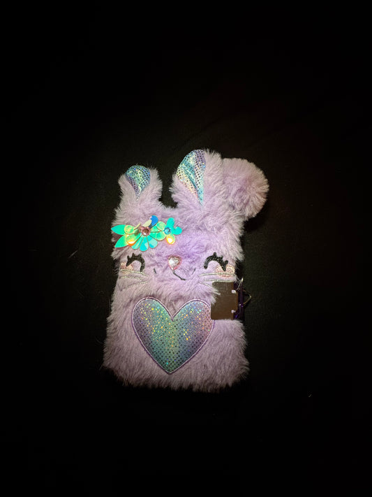MINI Bunny Locked Diary